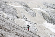 ледовые занятия на второй ступени ледника